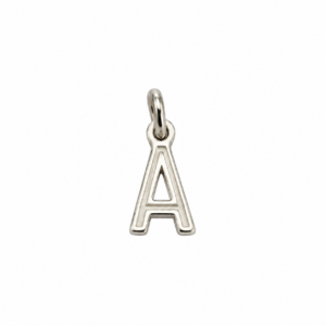 Pendentif charme lettre