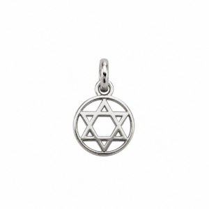 Pendentif charme étoile de David